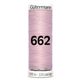 Gutermann garen | 200m | 662 lichtroze naaigaren GM - 200 - 662 - LICHTROZE 4008015090937